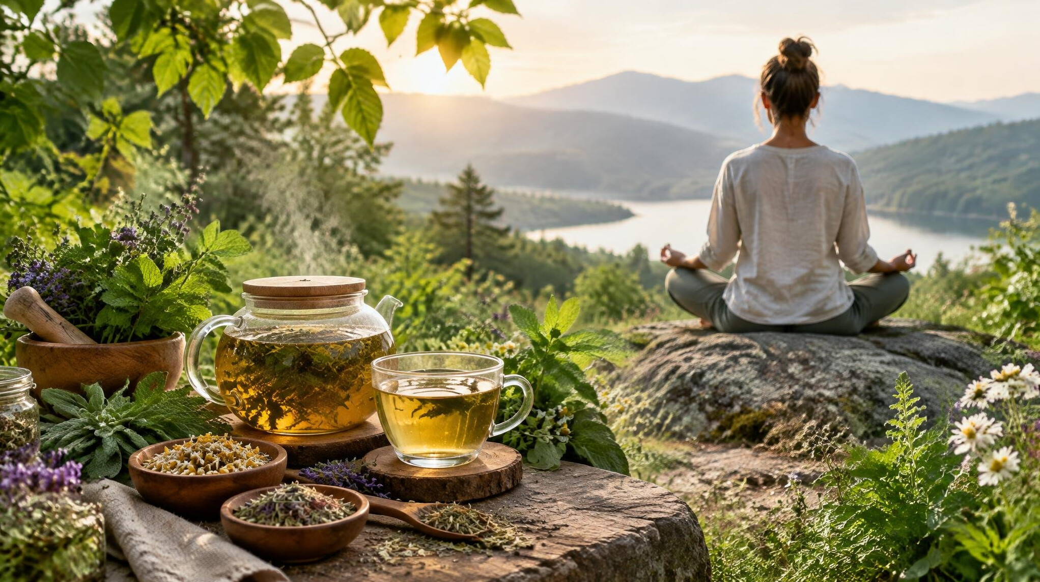 natural herbs and plants