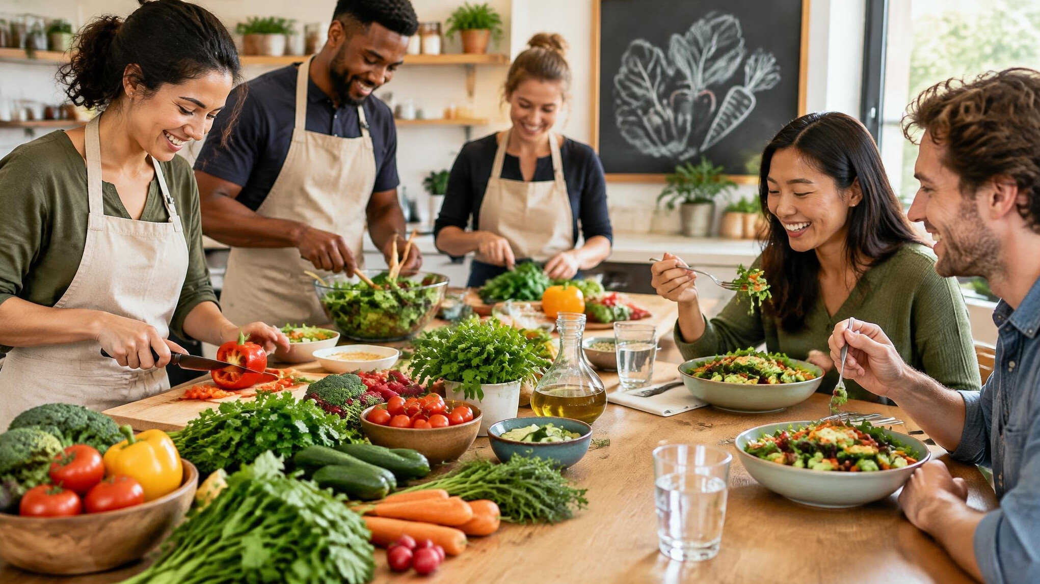 healthy food preparation